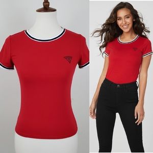 Guess Freddie Ringer Tee